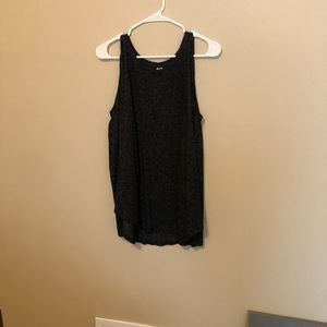 Gray old navy long sleeve with shoulder cut outs